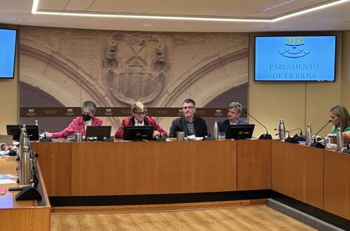 Ponencia Oscar Pérez en el Parlamento de La Rioja uso de nuevas tecnologías adolescentes